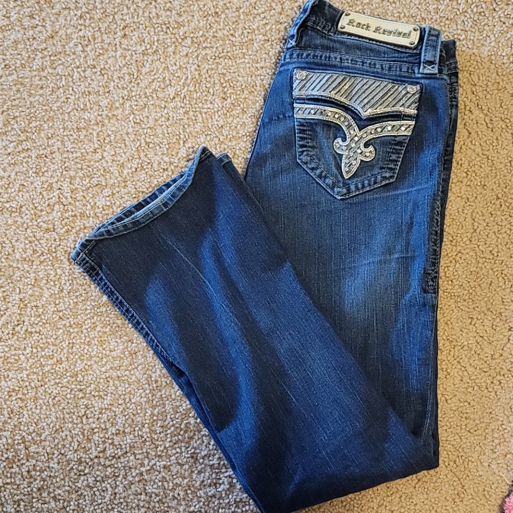 Rock revival jeans size 30x29